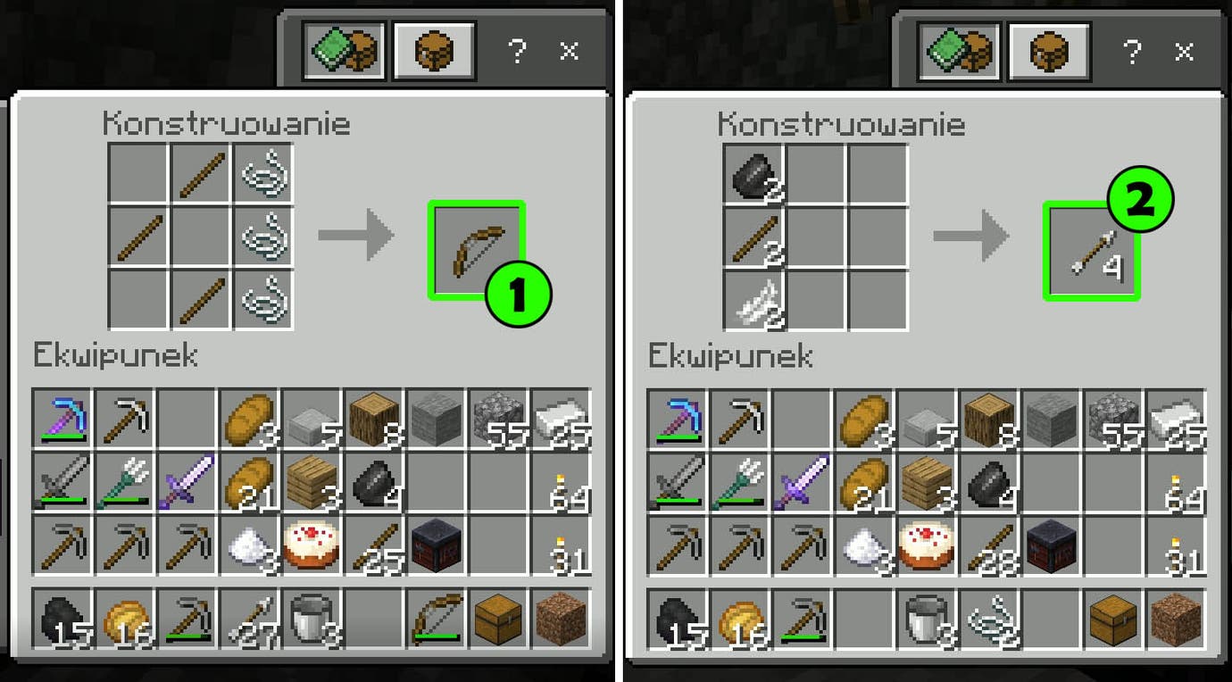 Minecraft - jak zrobić łuk i strzały, strzelanie z łuku | Eurogamer.pl Jak Zrobić Płaski świat W Minecrafcie