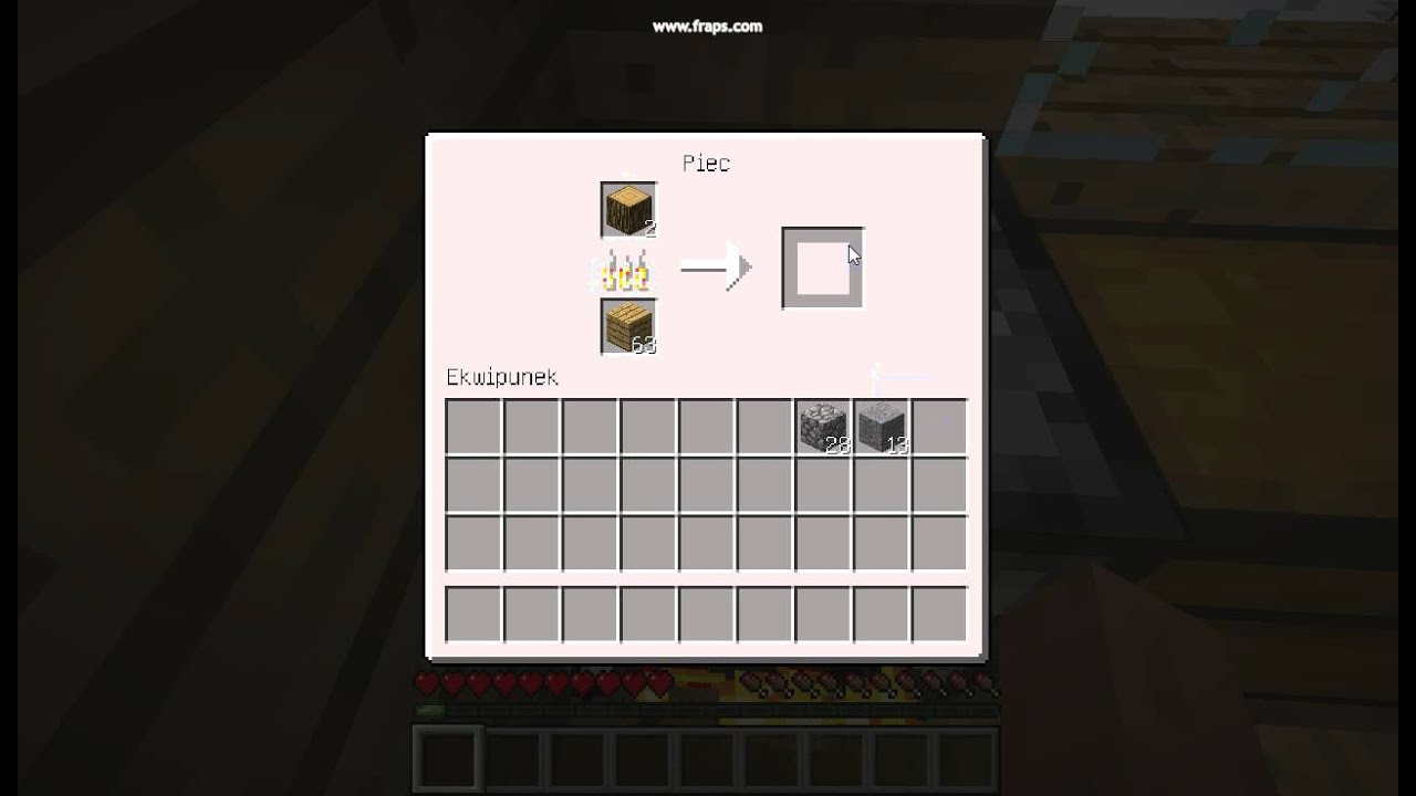 Minecraft Jak Zrobic Wegiel Drzewny