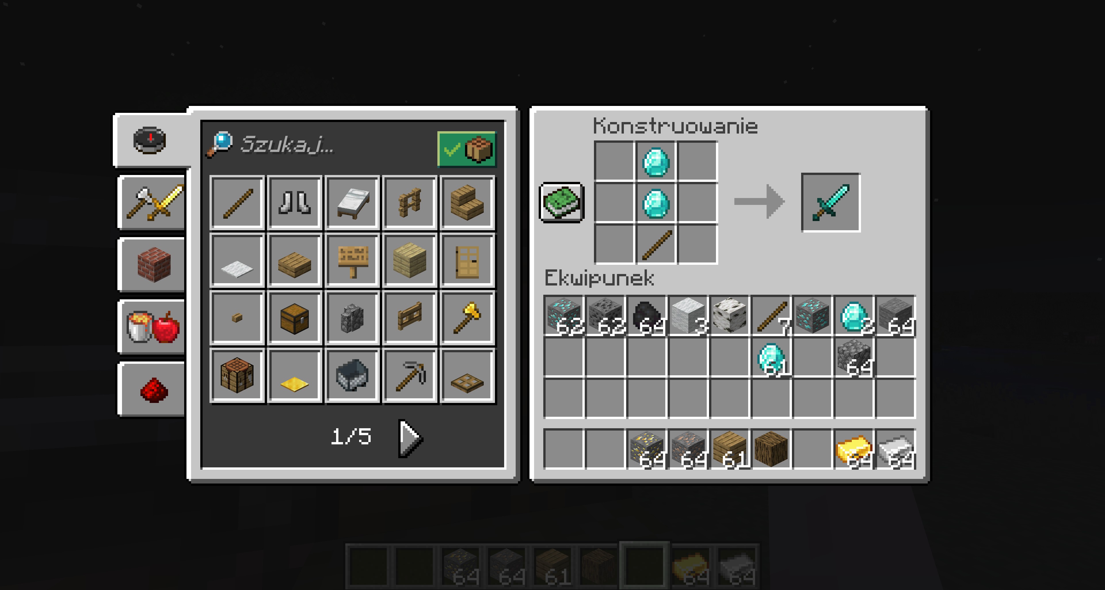 Minecraft - Miecze: jak stworzyć, rodzaje Jak Zrobic Miecz W Minecraft