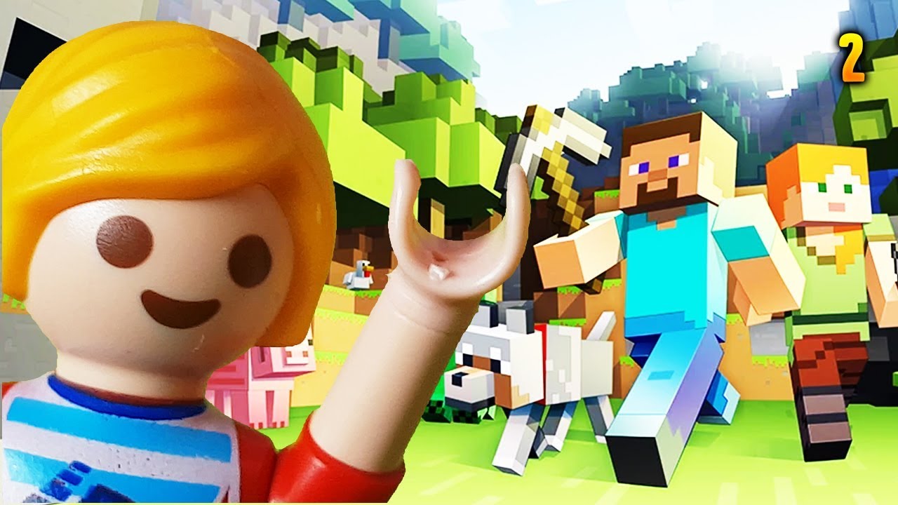 Minecraft Po Polsku Playmobil Tomek w lochach | Gry dla Dzieci - Bajki Majkraft Bajki Dla Dzieci Po Polsku
