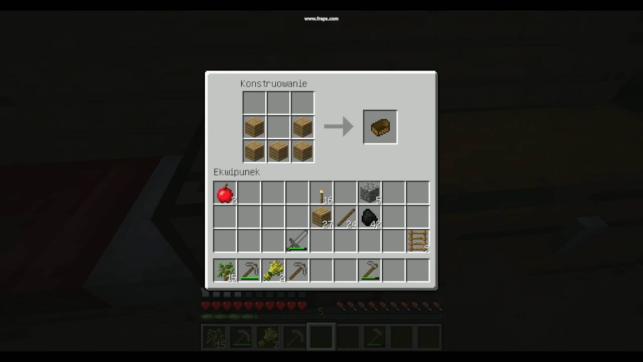 Jak Sie Robi Lodke W Minecraft