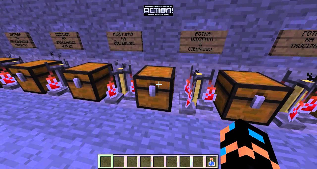 Minecraft-poradnik jak zrobić wszystkie potki w Minecraft - YouTube Jak Robi Się Potki W Minecraft