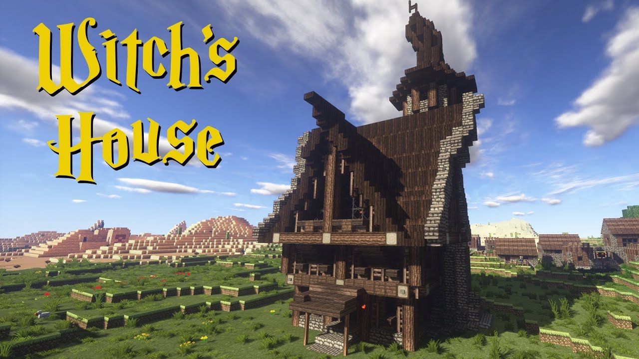 How To Find A Witches House In Minecraft