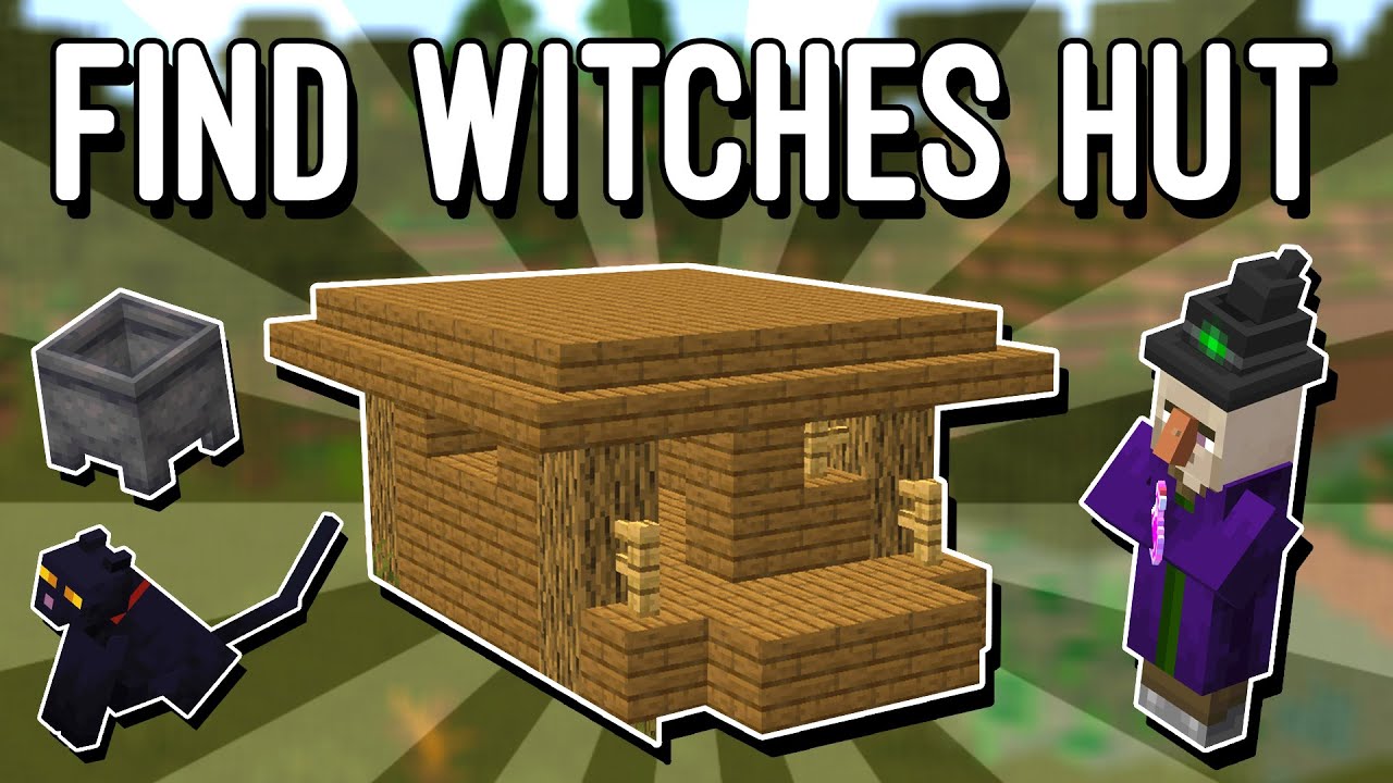 Minecraft Witch Hut Guide - How to Find and Use Witch Huts | No How To Find A Witches House In Minecraft
