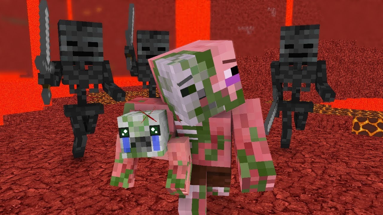 Minecraft Zombie Vs Zombie Pigman - Margaret Wiegel Minecraft Zombie Vs Zombie Pigman