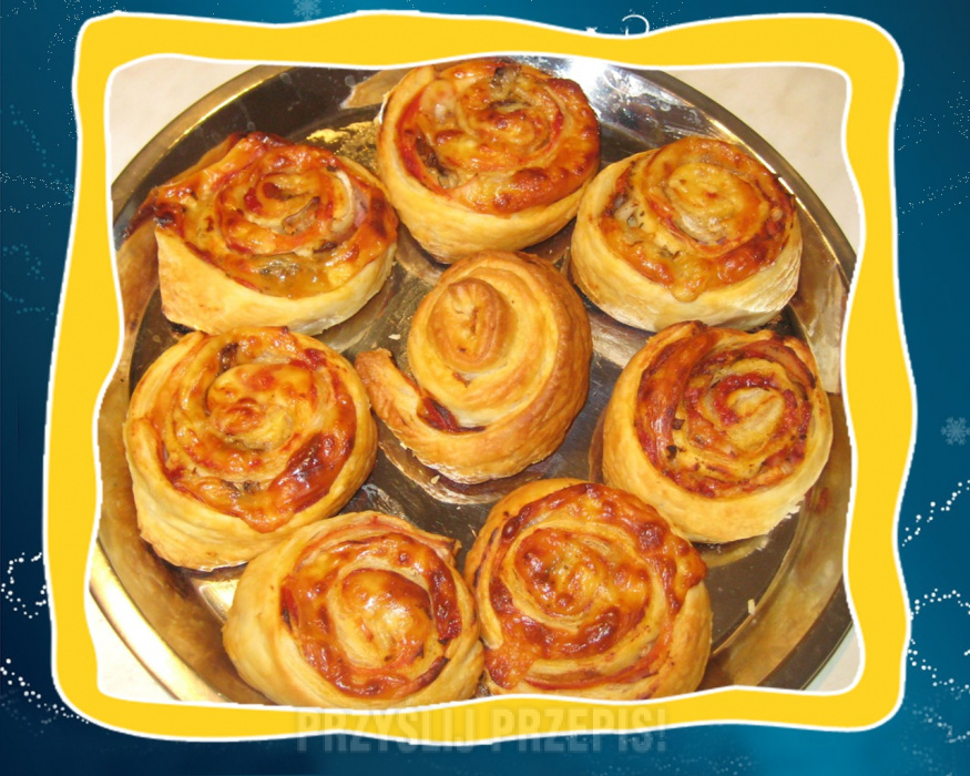 Mini Pizze Z Ciasta Francuskiego