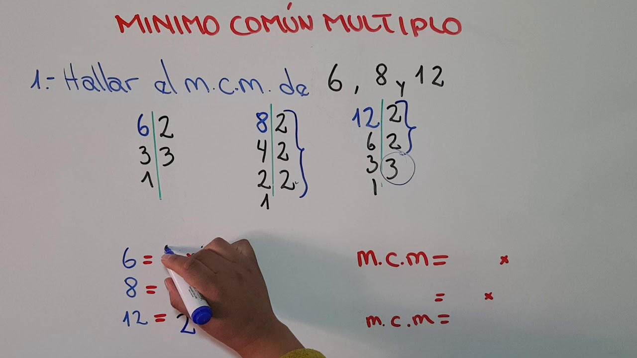 Minimo Comun Multiplo De 15 Y 9