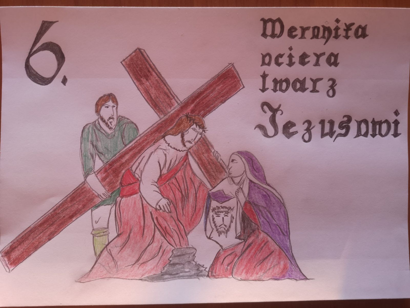 Ministranci Parafii Matki Bożej Piekarskiej w Katowicach Jak Narysowac Stacje Drogi Krzyzowej