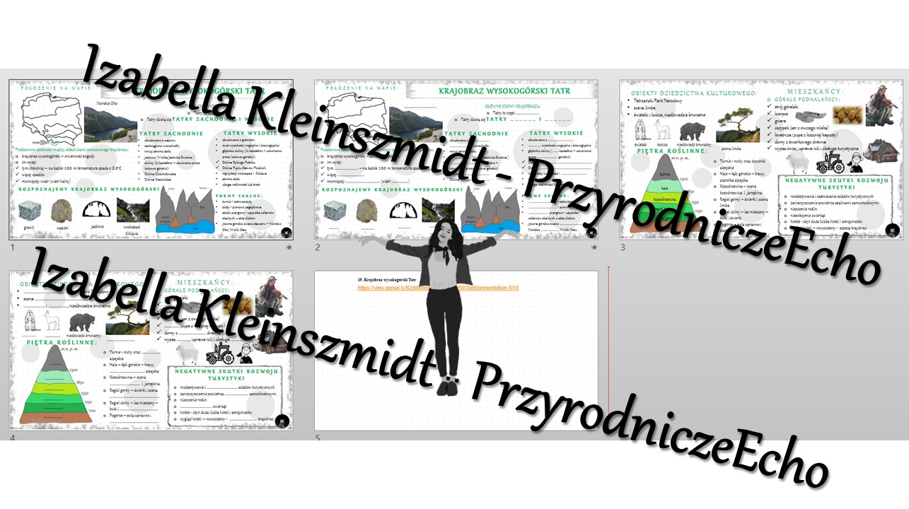 Krajobraz Wysokogorski Tatr Klasa 5 Karta Pracy