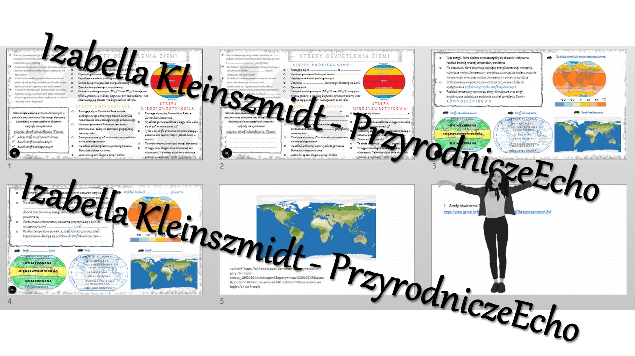 Strefy Oświetlenia Ziemi Karta Pracy