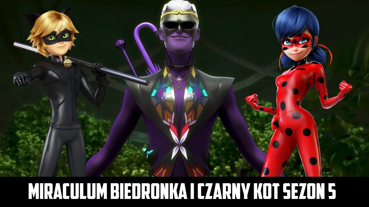Miraculum Biedronka I Czarny Kot Sezon 5 Trailer Napisy PL ( Premiera Miraculum Biedronka I Czarny Kot Youtube