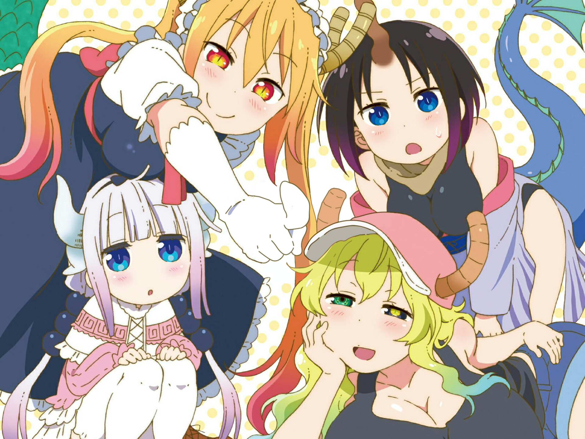 Miss Kobayashi Dragon Maid Characters