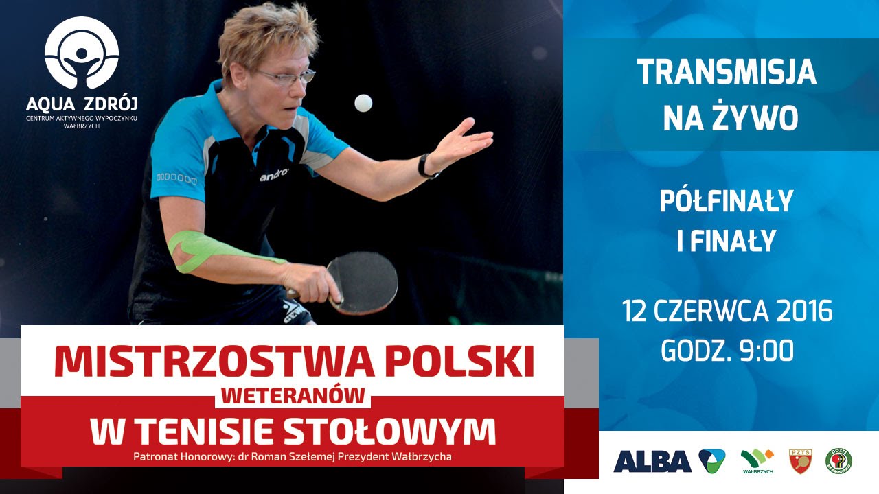 Mistrzostwa Polski Weteranów w Tenisie Stołowym - YouTube Mistrzostwa Polski W Tenisie Ziemnym 2016