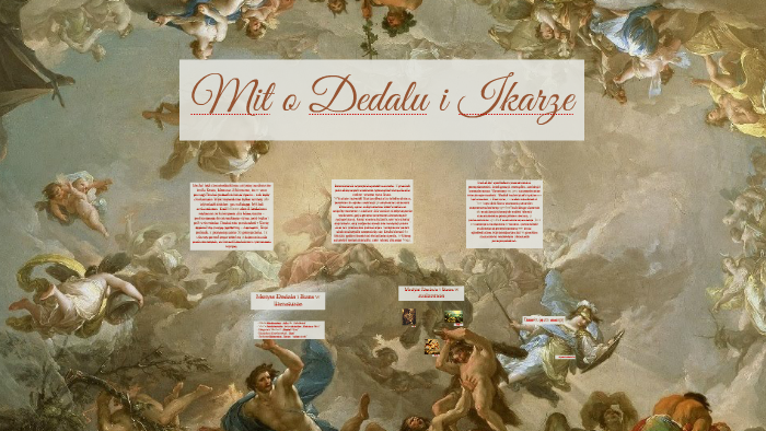 Mit o Dedalu i Ikarze by Agata Jankowska on Prezi Inne Zakonczenie Mitu O Dedalu I Ikarze