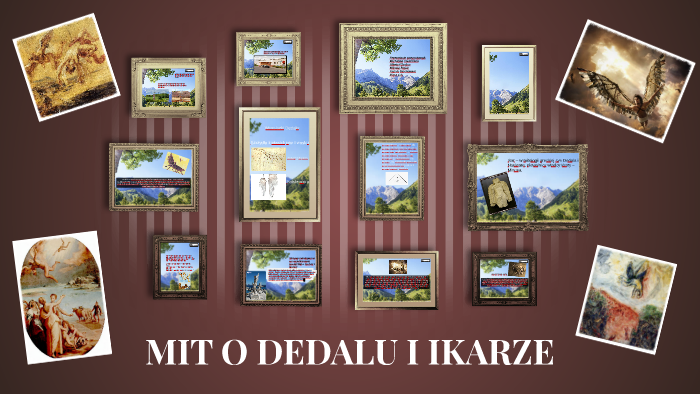 Mit O Dedalu I Ikarze Plan Wydarzeń