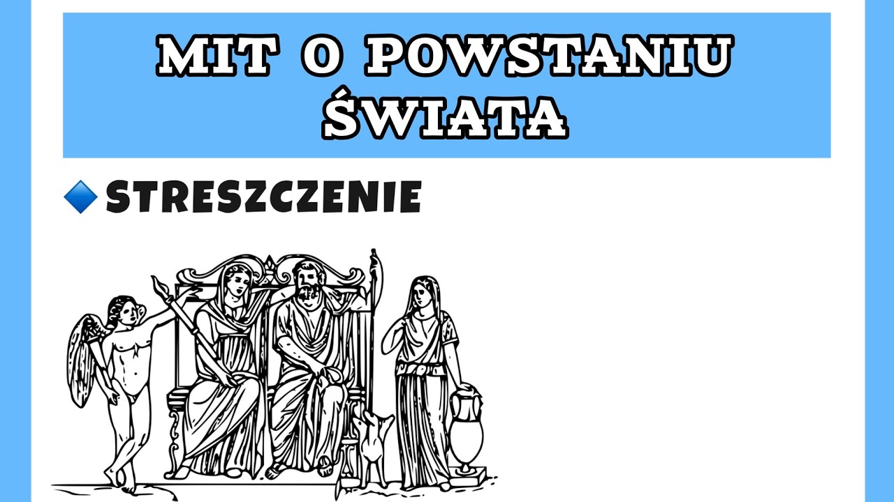 Napisz Mit O Powstaniu Swiata