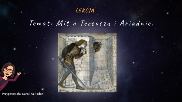 Mit o Tezeuszu i Ariadnie Mit O Tezeuszu I Ariadnie Streszczenie