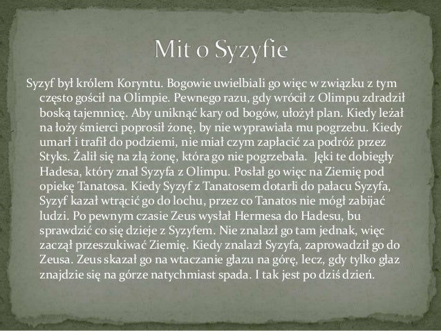 Mitologiczne krainy Teraz Polski Klasa 5 Mitologiczne Krainy