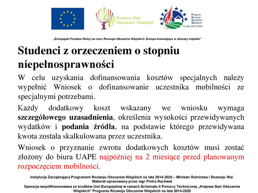Młodzież wiejska w PO Wiedza Edukacja Rozwój - ppt pobierz Praca Piotrków Z Orzeczeniem O Niepełnosprawności