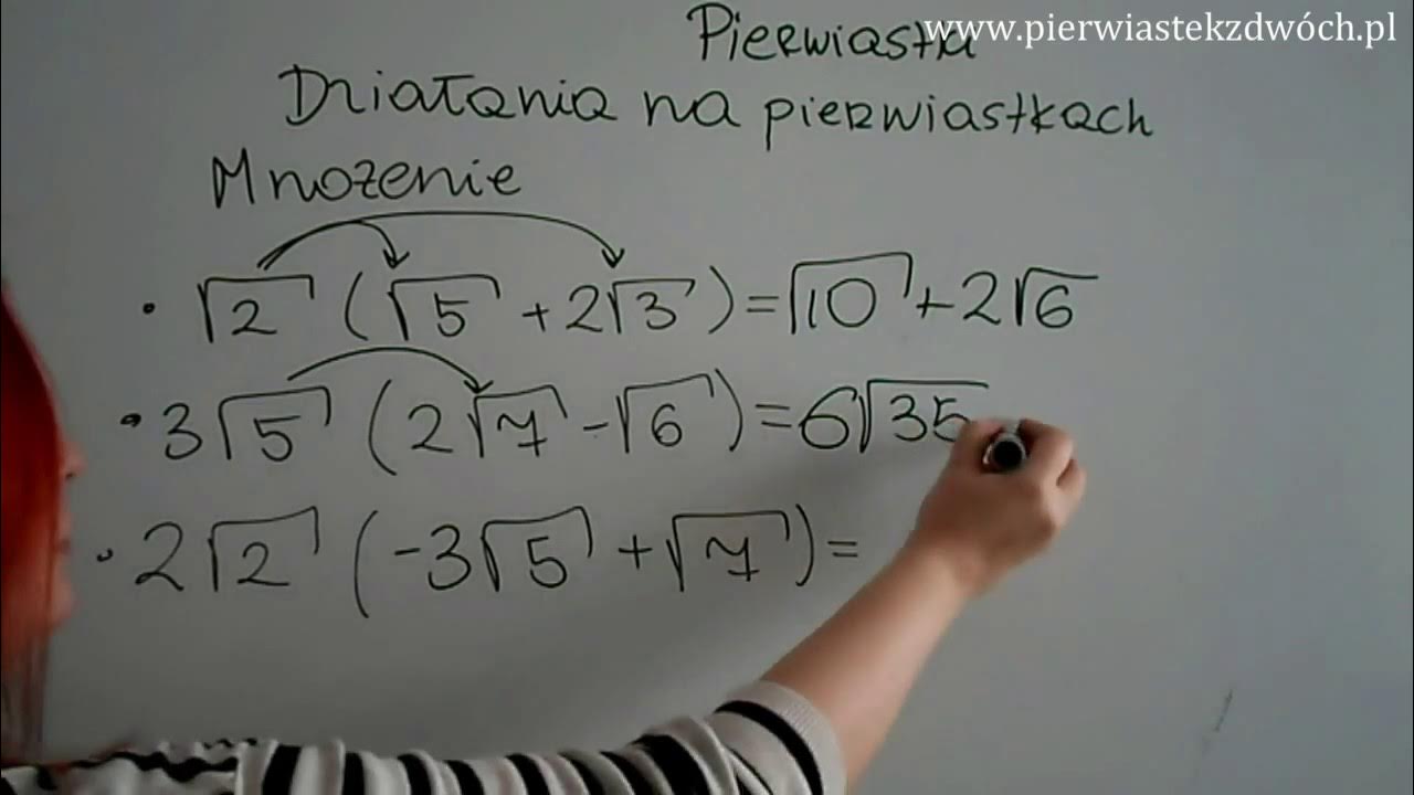 Mnożenie pierwiastków - YouTube Mnożenie Pierwiastków Tego Samego Stopnia