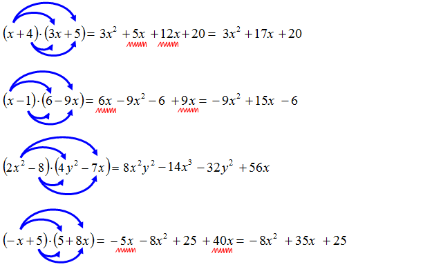 Mnozenie Sum Algebraicznych Zadania Klasa 7
