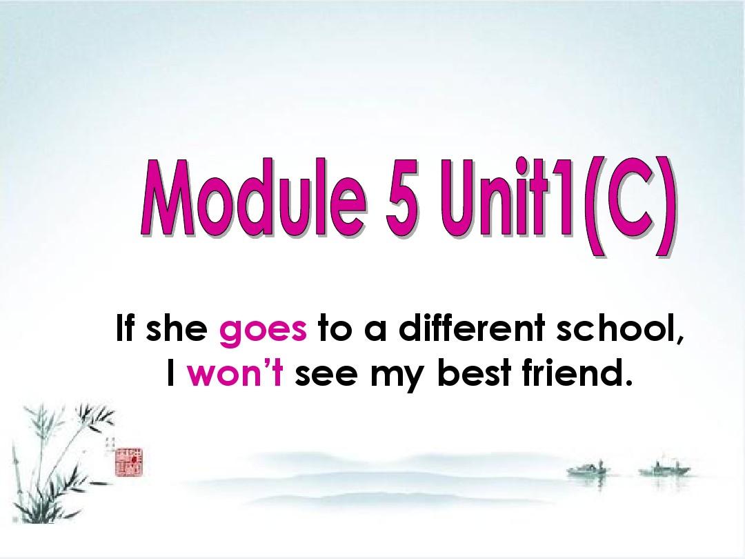 八年级英语下册课件:Module+5+Unit+1+C(外研版)_word文档在线阅读与下载_无忧文档 Junior Explorer 5 Unit 1