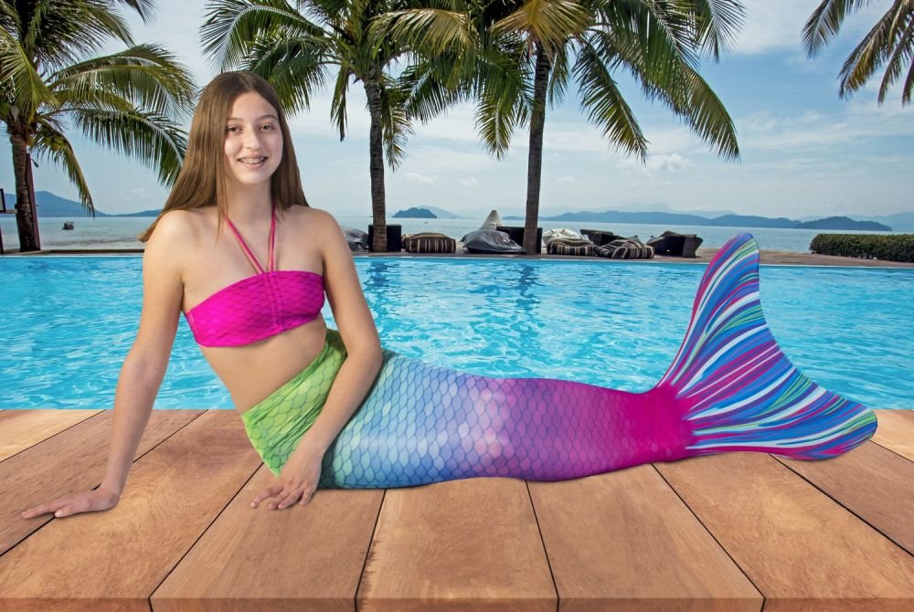 Monopłetwa Ogon Syreny Capri - Inna marka | Sklep EMPIK.COM Ogon Syreny Z H2o Do Kupienia
