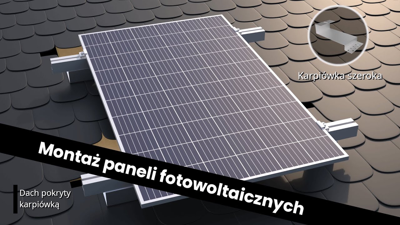 Montaż paneli fotowoltaicznych - Uchwyt hakowy karpiówka szeroka 2mm Wpływ Temperatury Na Panele Fotowoltaiczne