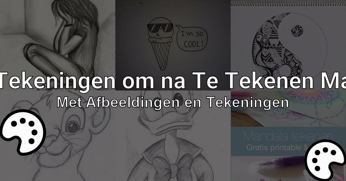 Mooie Tekeningen om na Te Tekenen Makkelijk (Met Afbeeldingen en Tekeningen Om Na Te Tekenen Makkelijk