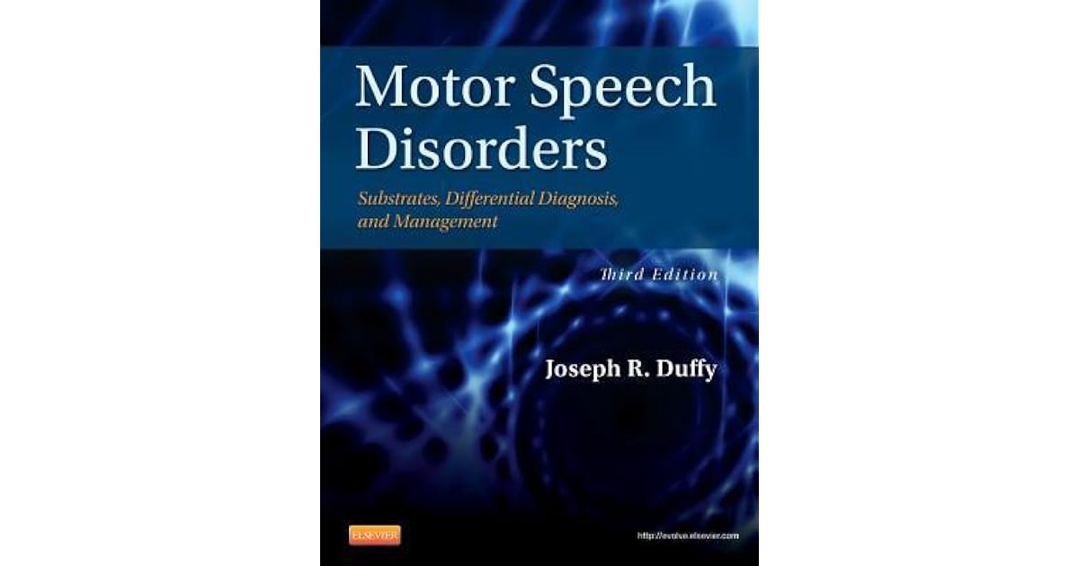 Motor Speech Disorders Duffy 4th Edition Pdf