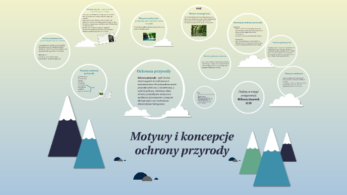 Motywy i koncepcje ochrony przyrody by Wiktoria :) Scharakteryzuj Krótko Motywy Ochrony Przyrody