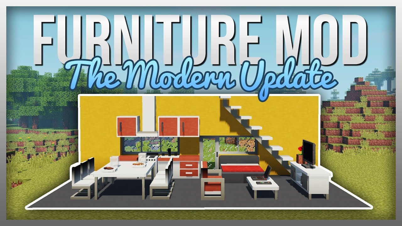 ️ MrCrayfish's Furniture Mod: The Modern Update! (Showcase) - YouTube Mod Minecraft 1 12 2 Furniture