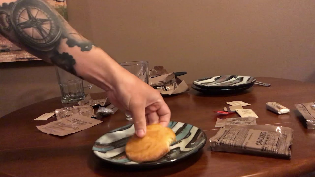 MRE review, pork sausage patty - YouTube Mre Menu 17 Pork Sausage Patty