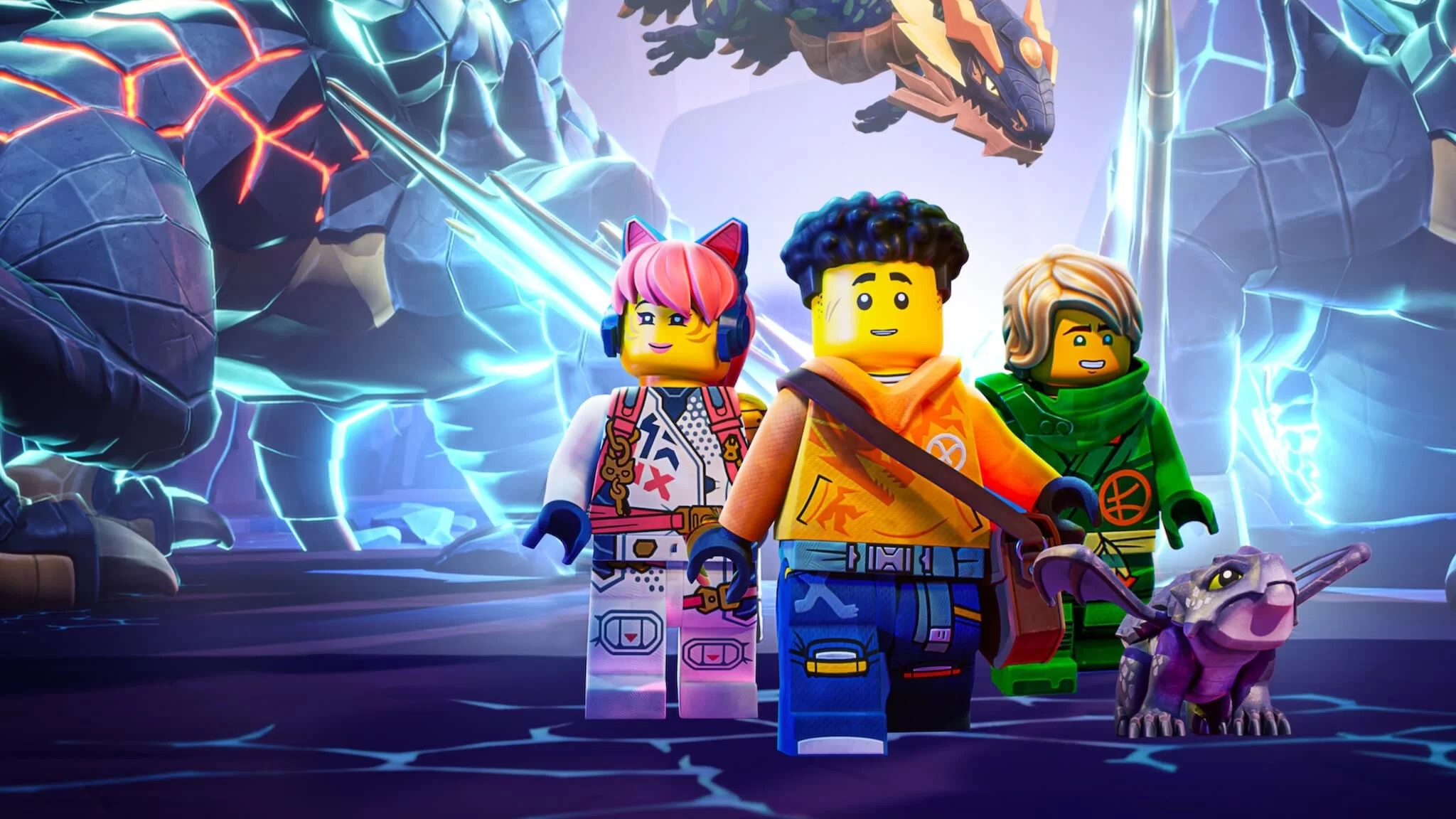 Мультфильм LEGO Ниндзяго: восстание драконов 1 сезон 20 серий из 20 Lego Ninjago Sezon 2 Odcinek 1