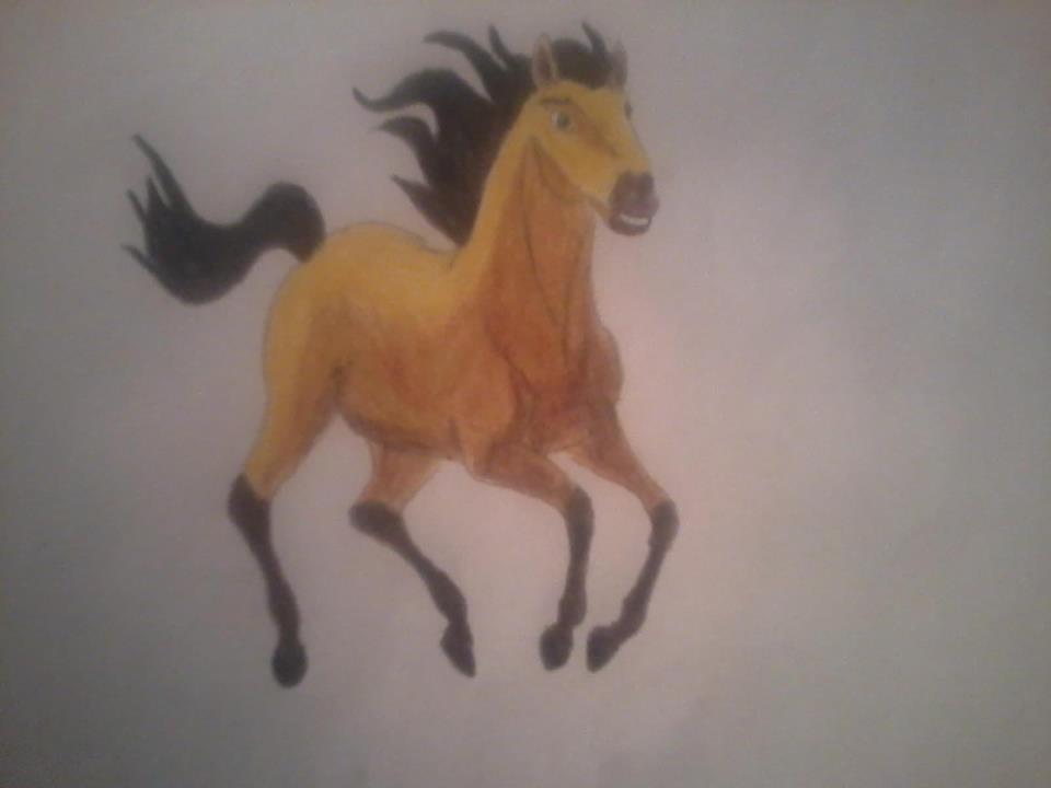 Mustang z Dzikiej Doliny by Britney226 on DeviantArt Jak Narysować Mustanga Z Dzikiej Doliny