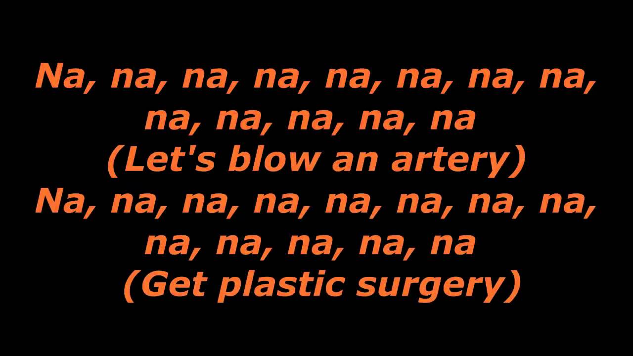 Na Na Na Na Mcr Lyrics