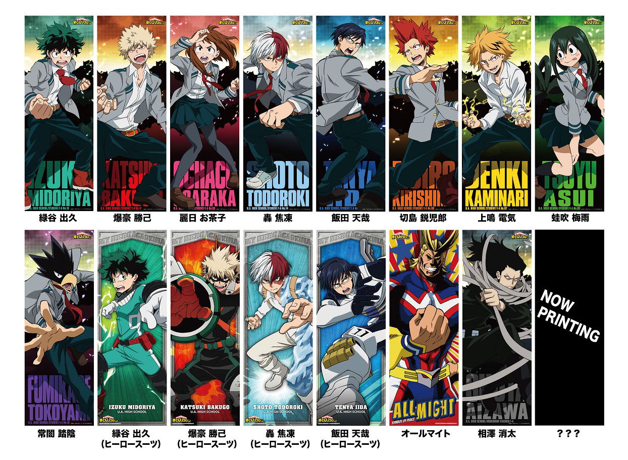 My Hero Academia Characters Hero Names