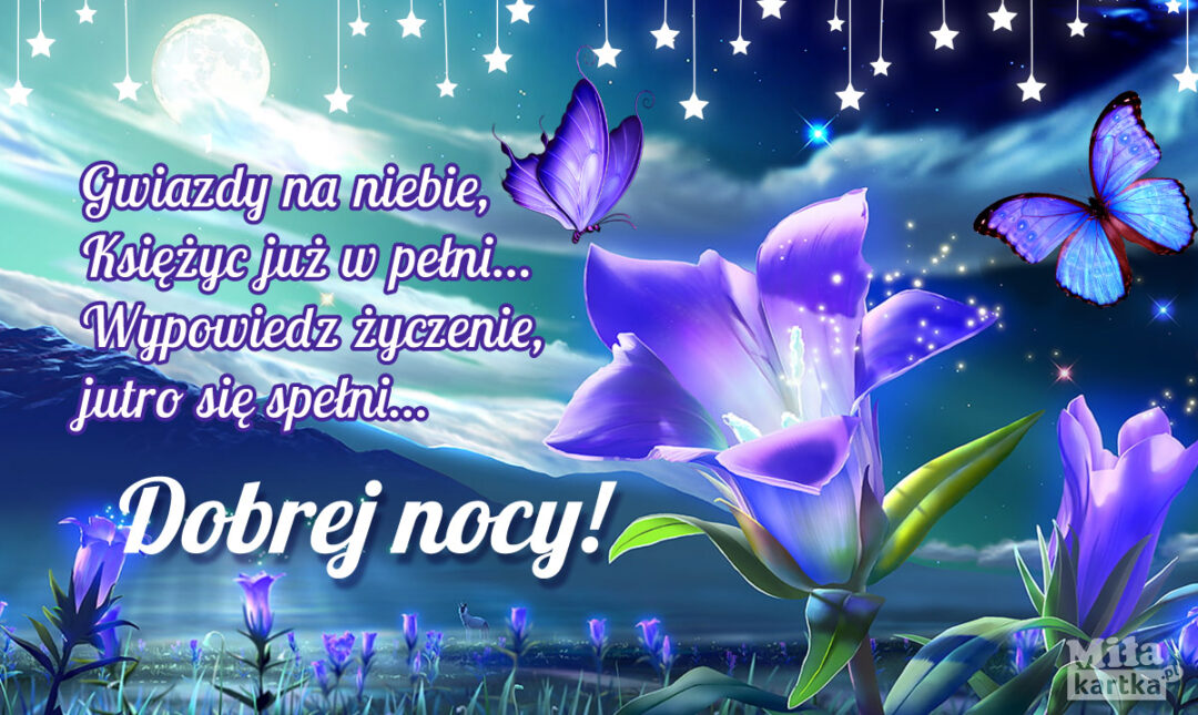 Na Dobranoc ⋆ E-kartki z życzeniami miłego wieczoru i spokojnej nocy. Cos Milego Na Dobranoc Dla Dziewczyny
