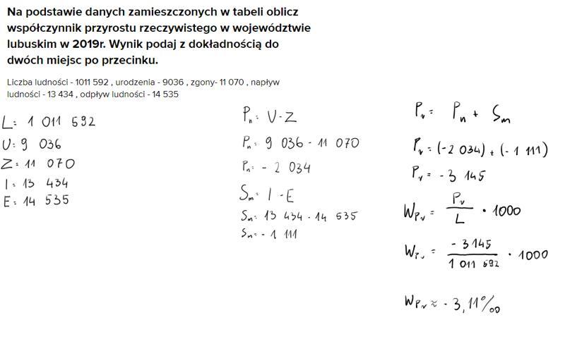 Na podstawie danych zamieszczonych w tabeli oblicz współczynnik Jak Obliczyc Wspolczynnik Przyrostu Rzeczywistego