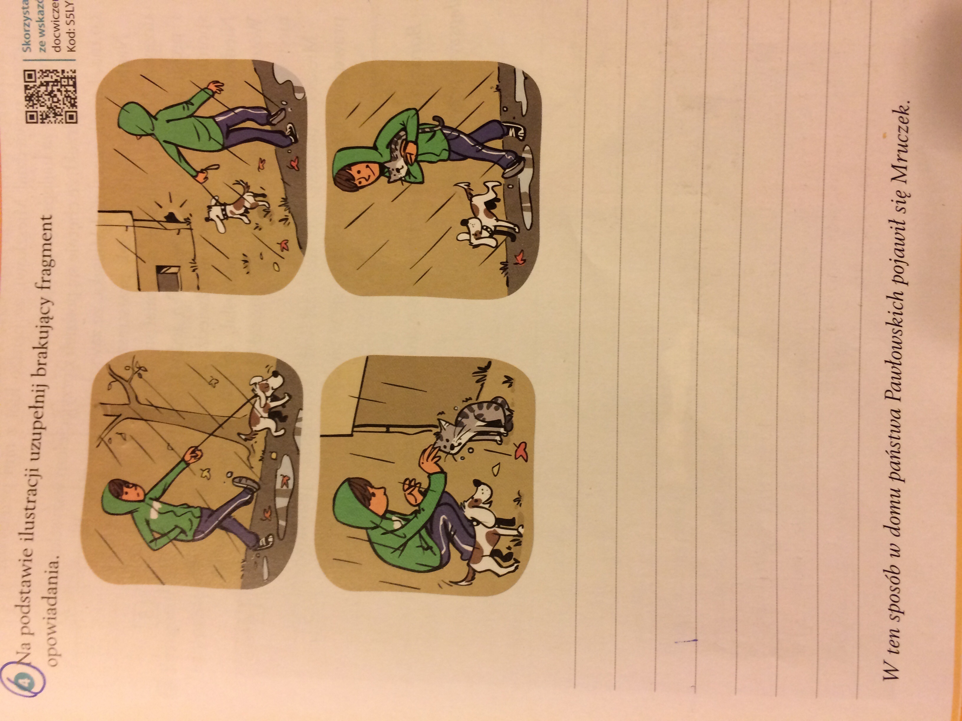 Na podstawie ilustracji uzupelnij brakujacy fragment opowiadania. Macie Na Podstawie Ilustracji Uzupelnij Brakujace Fragmenty Opowiadania