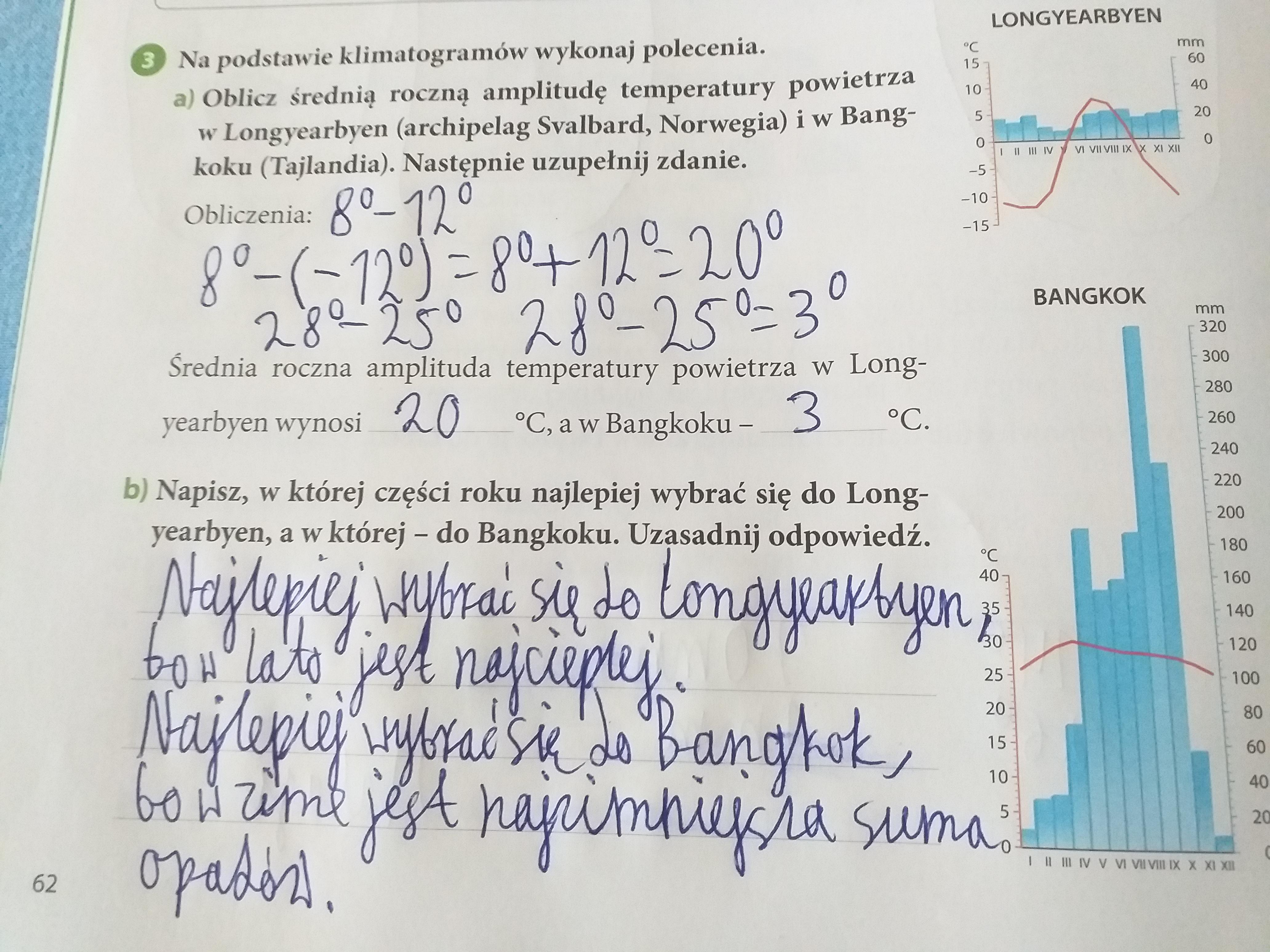 Na podstawie klimatogramów wykonaj polecenia.a) Oblicz średnią roczną Jak Obliczyć Amplitudę Powietrza