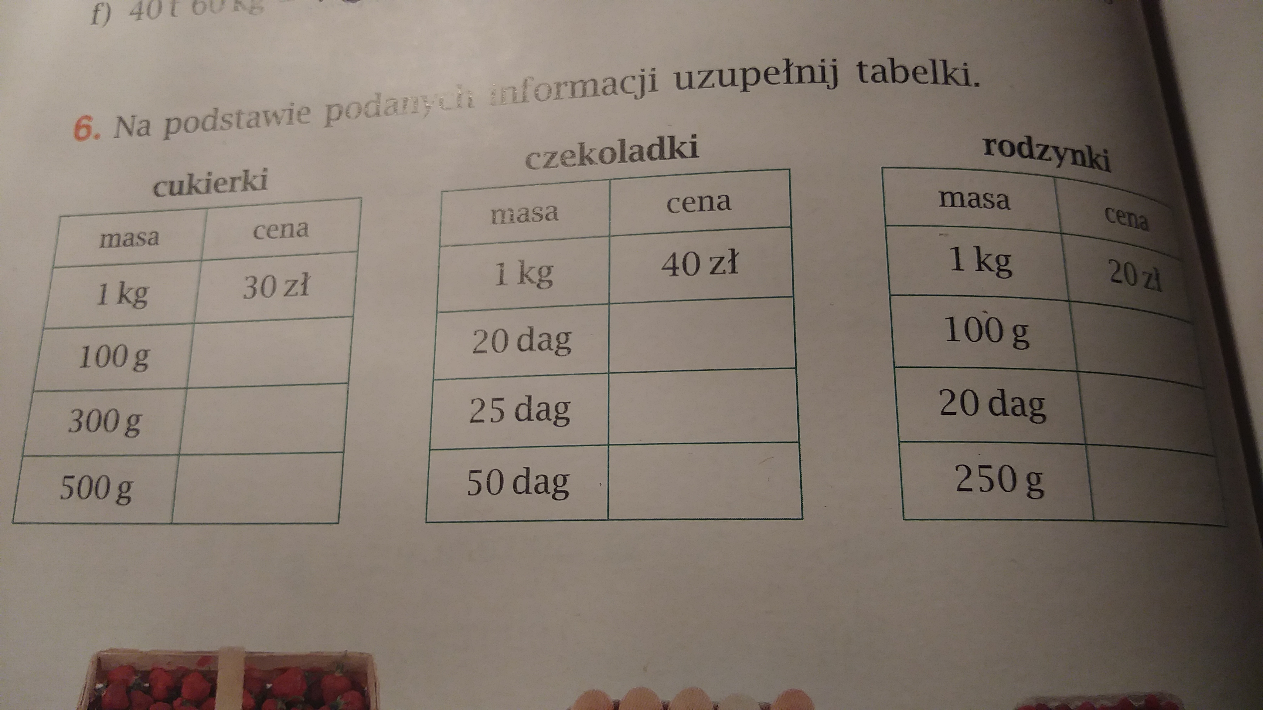 Na podstawie podanych informacji uzupełnij tabelki - Brainly.pl Na Podstawie Podanych Informacji Uzupełnij Tabelki