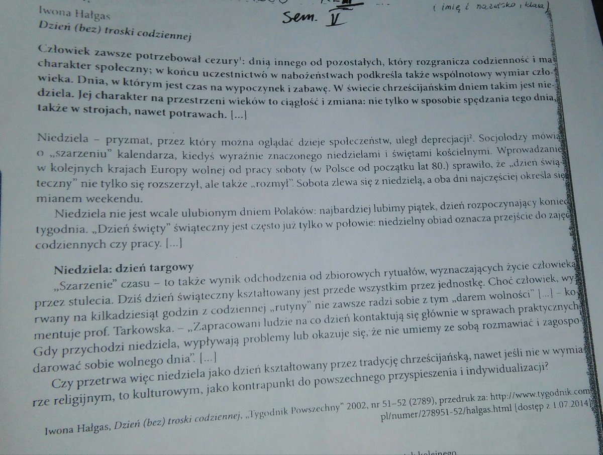 Na podstawie tekstu 1 sformuluj dwa argumenty potwierdzajace teze, ze Na Podstawie Przytoczonego Tekstu Sformułuj Dwa Argumenty Na Poparcie Tezy