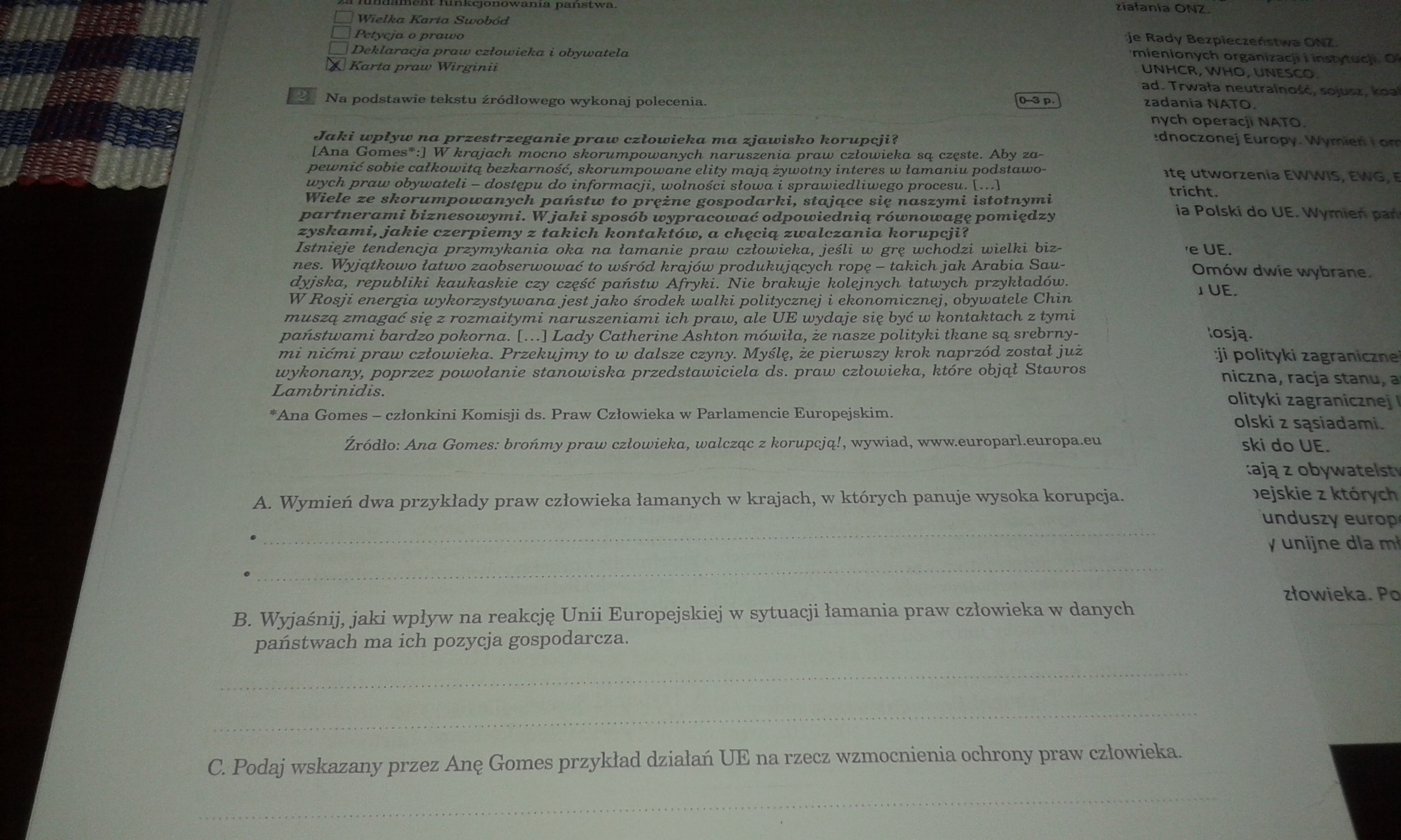 na podstawie tekstu źródłowego wykonaj polecenia - Brainly.pl Wykonaj Polecenia Na Podstawie Tekstu Zrodlowego