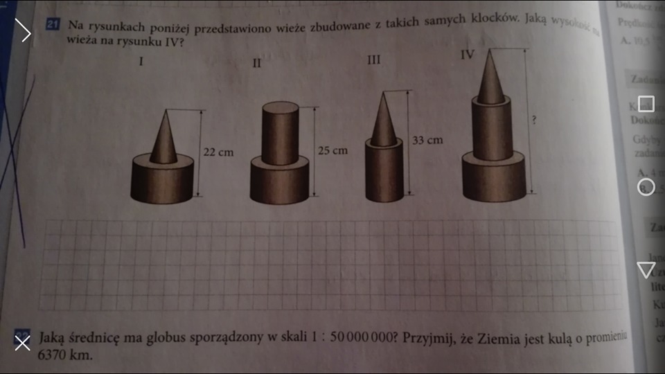 Na rysunkach poniżej przedstawiono wieże zbudowane z takich samych Z Opisanych Klockow Mozemy Budowac Takze Wieksze Prostopadlosciany