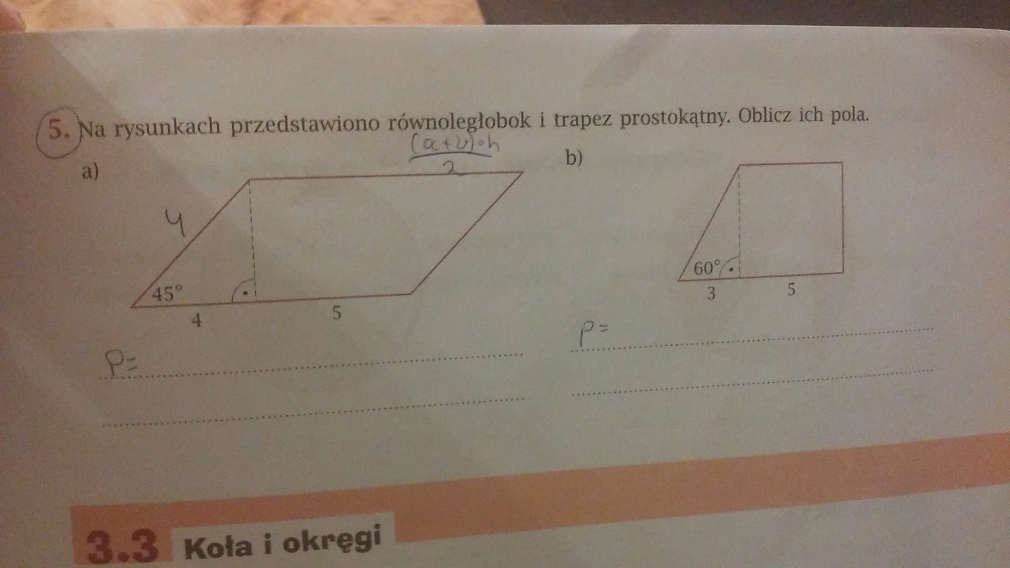 Na rysunkach przedstawiono rownoleglobok i trapez prostokatny oblicz Czy Kazdy Prostokat Jest Trapezem