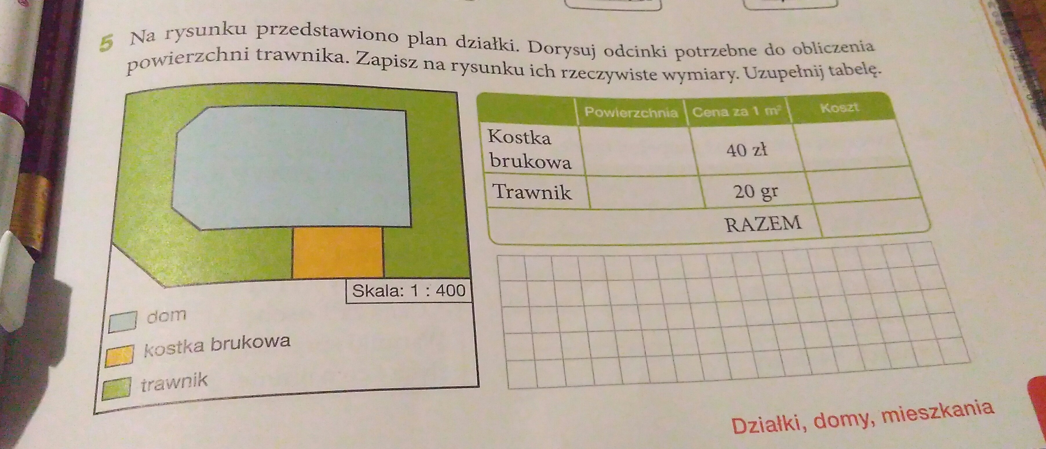 na rysunku przedstawiono plan działki DAJJE NAJJJJJJ - Brainly.pl Na Rysunku Przedstawiono Błędnik