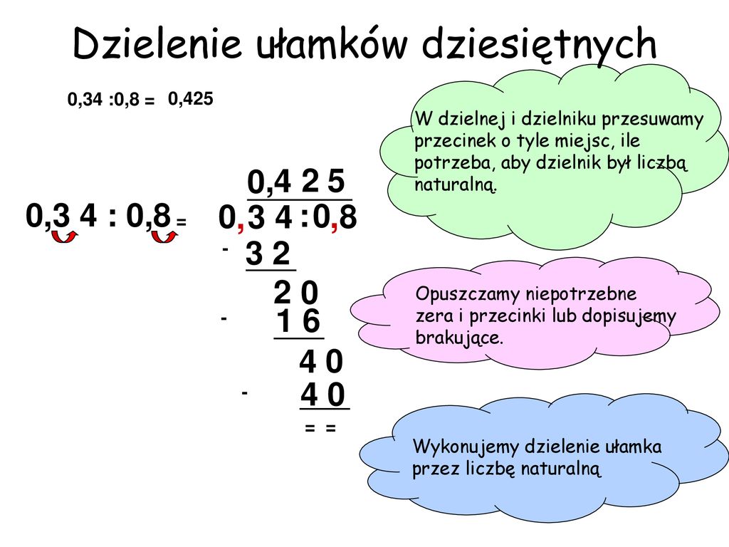 NA UŁAMKACH DZIESIĘTNYCH. - ppt pobierz Dzielenie I Mnozenie Ulamkow Dziesietnych Zadania