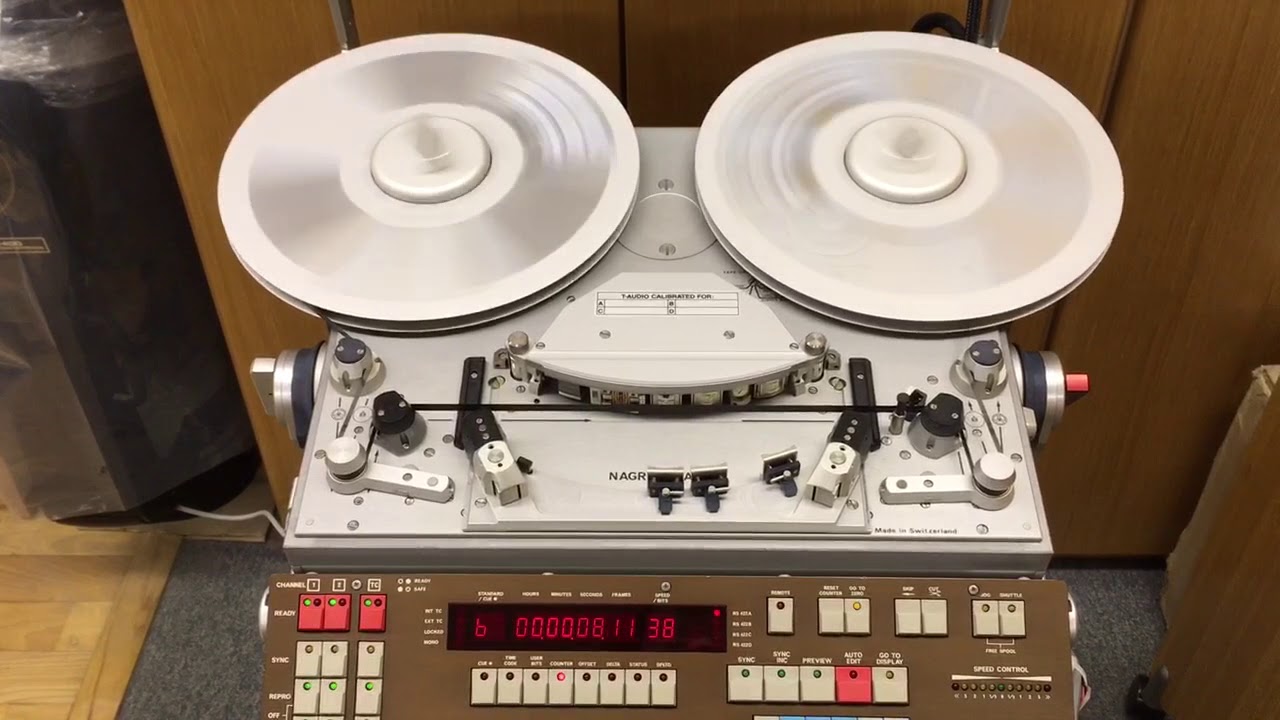 「NAGRA T-AUDIO」 Studio tape recorder - YouTube Fanfara Studio Nagrań I Wydawnictwo Fonograficzne