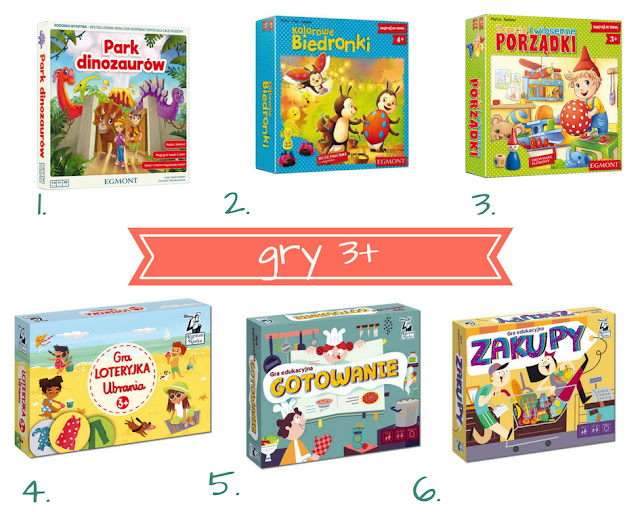 Najciekawsze gry dla 3-latka - planszówki na Dzień Dziecka (3 Gry Dla Dzieci 3 Lata
